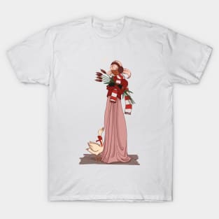 The Girl and the Goose T-Shirt